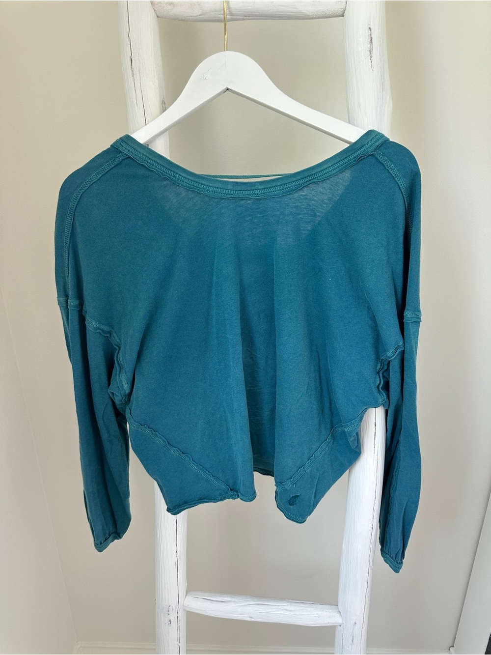FP Movement by Free People Moon Rising Cotton Twist Front Faded Cropped Top - Picture 2 of 10